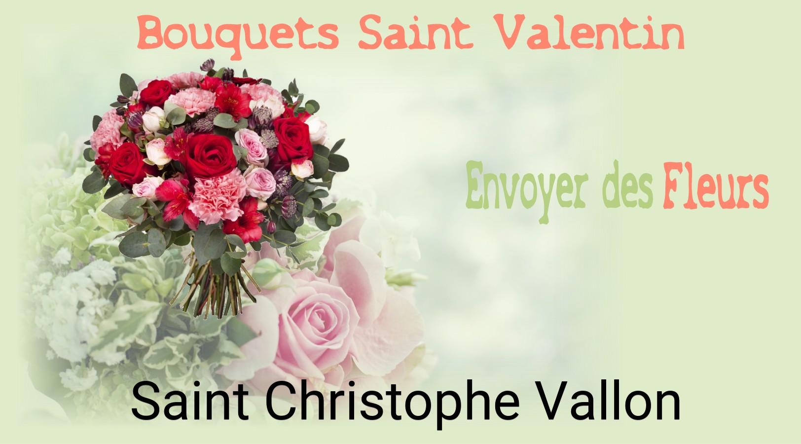 Roses de Saint-Valentin livrées à Saint-Christophe-Vallon